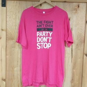 Zumba  breast cancer awareness t-shirt